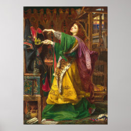 Póster Hermosa pintura de mujer