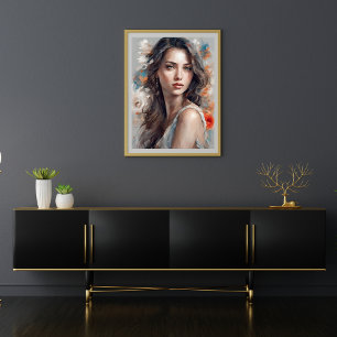 Póster Hermosa Señora Emma