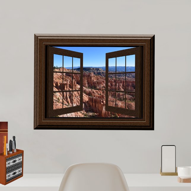 Póster Hermosa ventana falsa vista Bryce Canyon Utah (Subido por el creador)