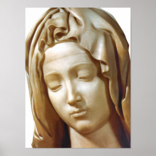 Póster Hermosa Virgen 18x24