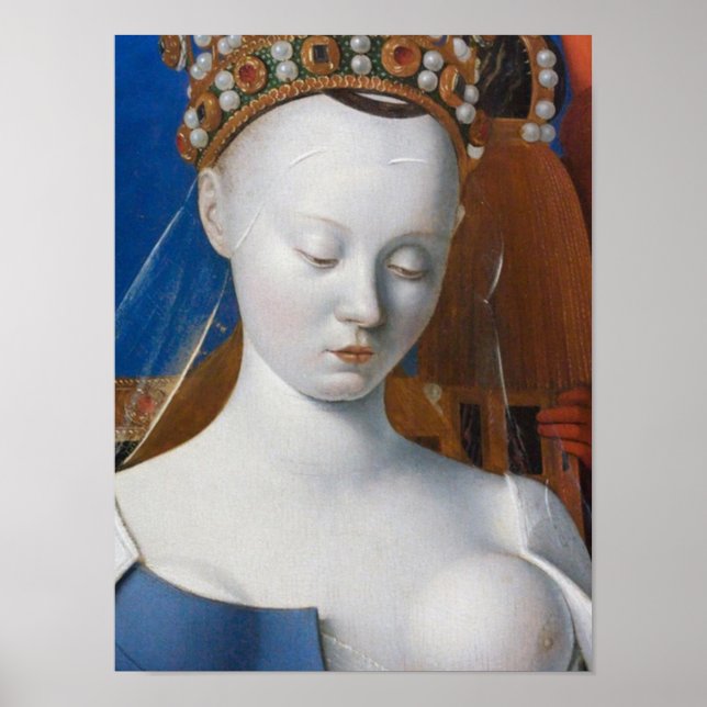 Póster Hermosa Virgen 18x24 (Frente)