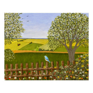 Póster Hermosa Vista Glossy