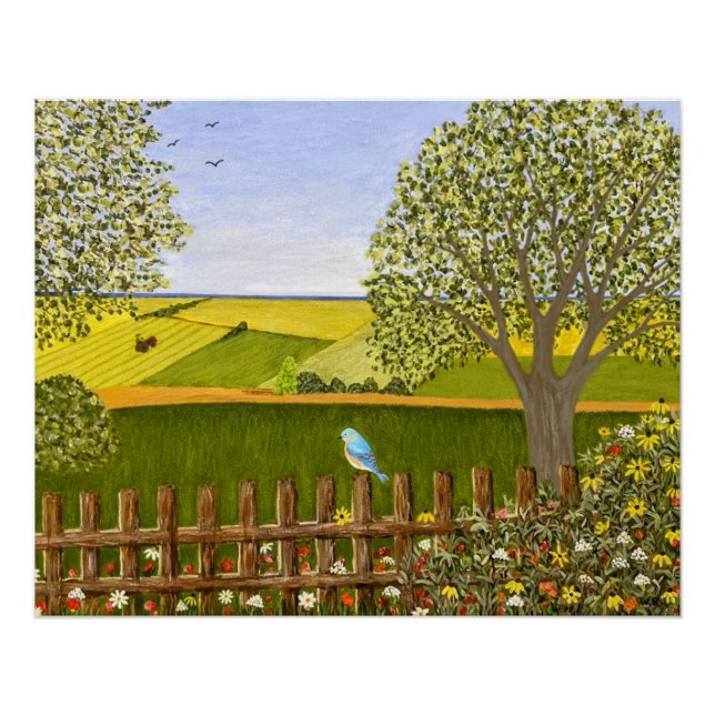 Póster Hermosa Vista Glossy (Anverso)