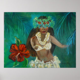 Póster Hermosas caderas de Hula