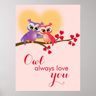 Póster Hermosas cozas en un Poster de sucursal