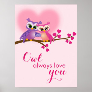 Póster Hermosas cozas en un Poster de sucursal