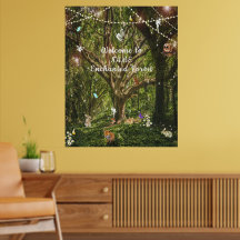 Hermosas Fe Forestales Encantadas Bunny Butterflie