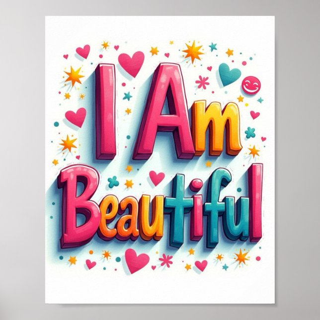 Póster Hermoso (Frente)