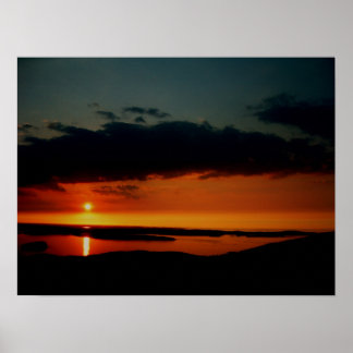 Póster Hermoso amanecer