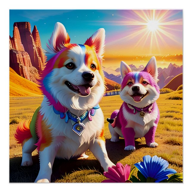 Póster Hermoso Animal Cuatro (Anverso)