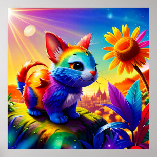 Póster Hermoso animal tres