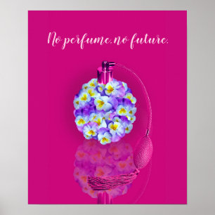Póster Hermoso Atomizador Pansy