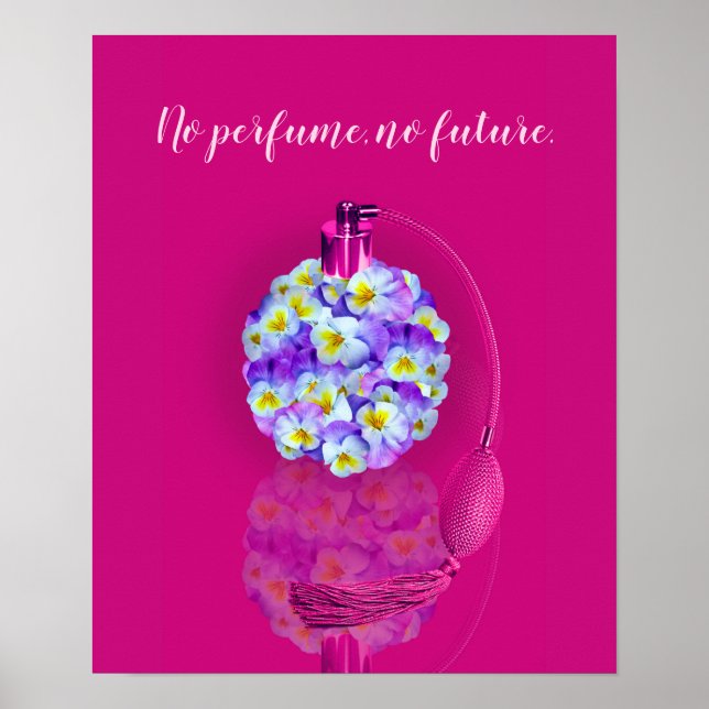 Póster Hermoso Atomizador Pansy (Frente)