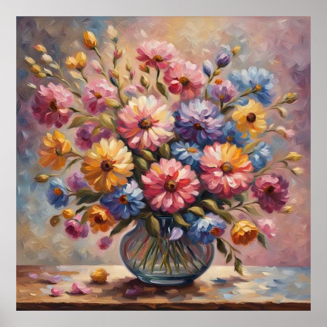 Póster Hermoso Bouquet 10 (Frente)