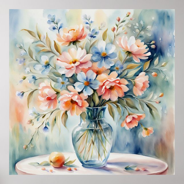 Póster Hermoso Bouquet 19 (Frente)