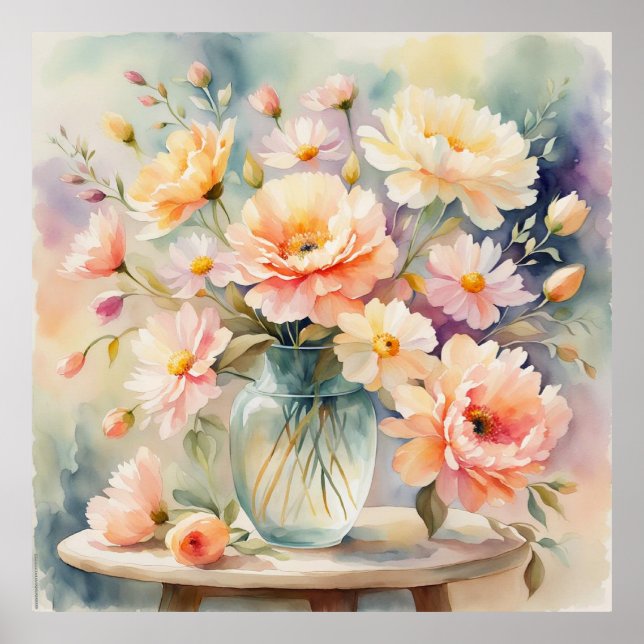 Póster Hermoso Bouquet 22 (Frente)