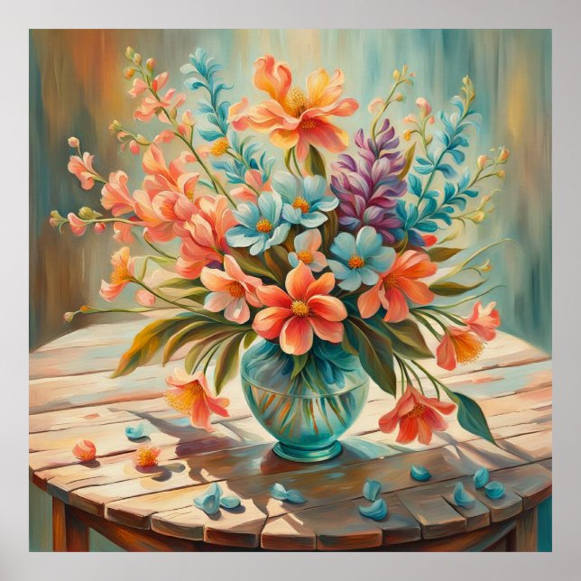 Póster Hermoso Bouquet 9 (Frente)