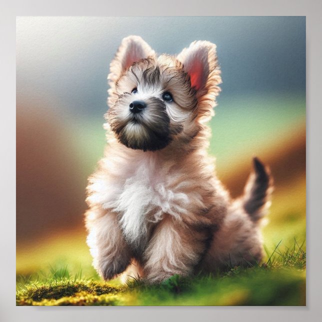 Póster Hermoso cachorro (Frente)
