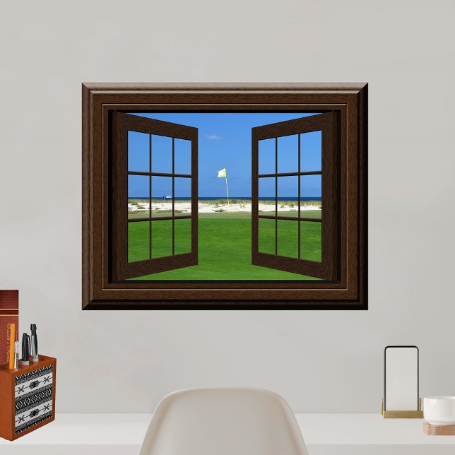 Póster Hermoso Campo De Golf Con Ventanales Falsos (Subido por el creador)