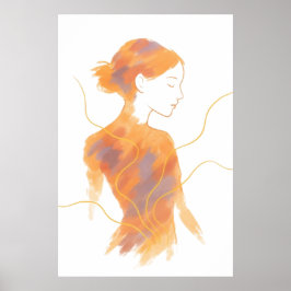 Póster Hermoso caos