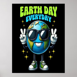 Póster Hermoso cartel en el Día de la Tierra 2026