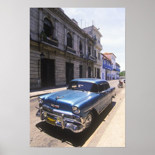 Póster Hermoso Chevrolet clásico restaurado de (Frente)