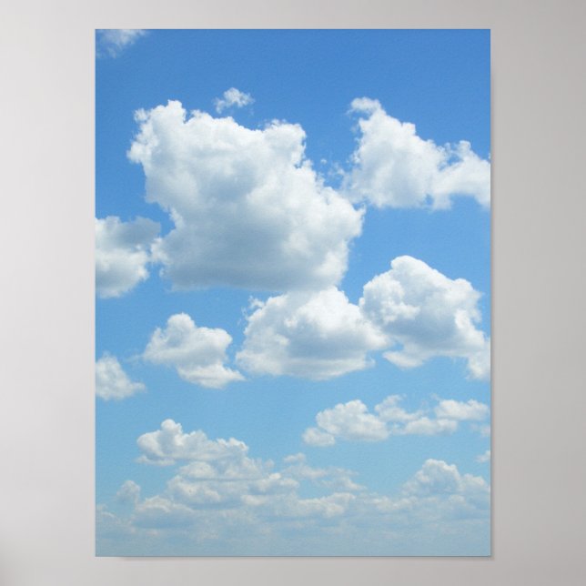 Póster Hermoso cielo (Frente)