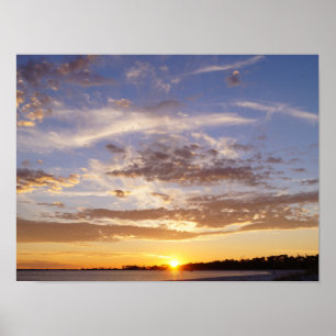 Póster Hermoso cielo de Florida