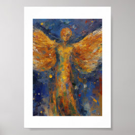 Póster Hermoso cuadro de ángel