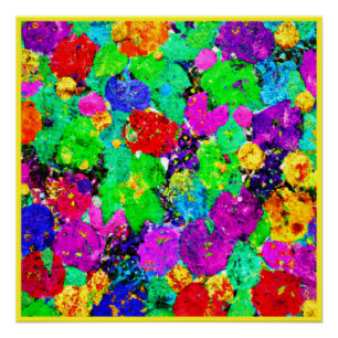 Póster Hermoso Diseño de Flores. ¡Hazte con una en Zazzle