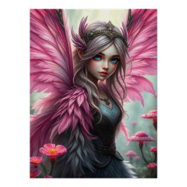 Póster Hermoso Fairy Art