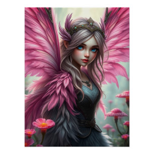 Póster Hermoso Fairy Art