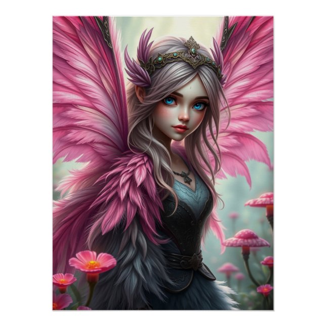 Póster Hermoso Fairy Art (Anverso)