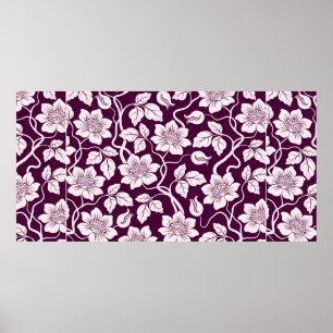 Póster Hermoso fondo floral