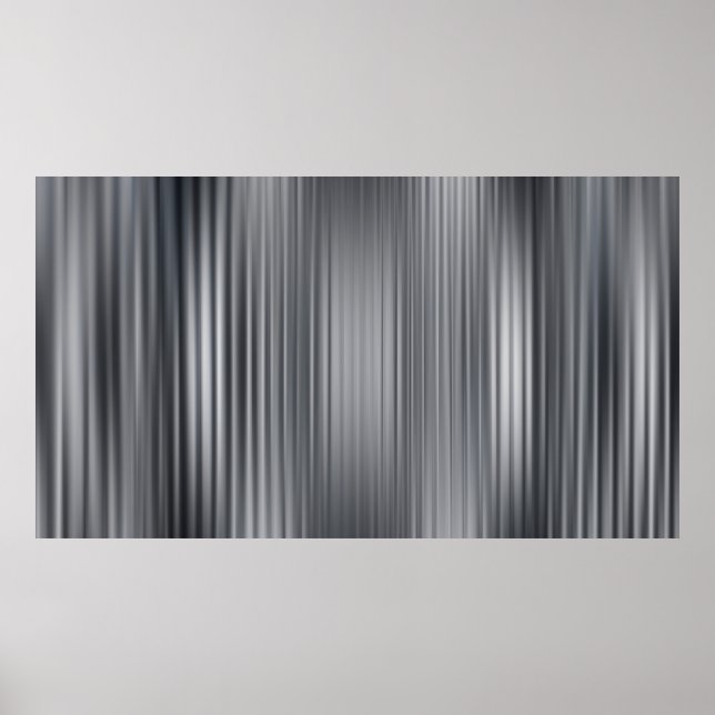 Póster Hermoso fondo gris vertical abstracto con l (Frente)