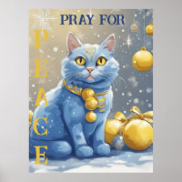 Hermoso gato amarillo con ojos azules - ucrania