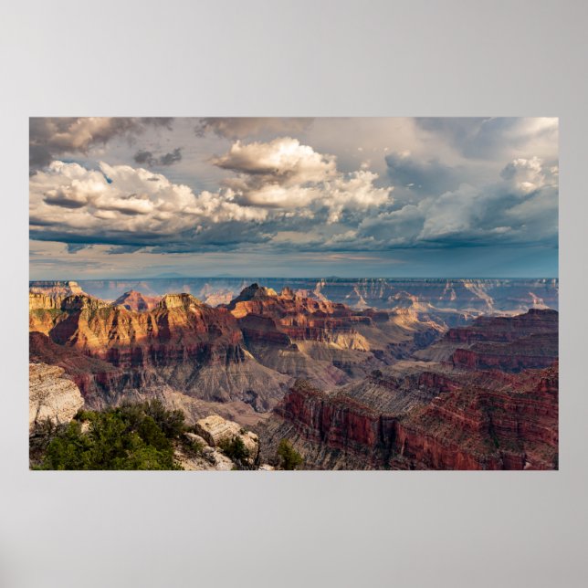 PÓSTER HERMOSO PAISAJE DE MOUTAIN (Frente)