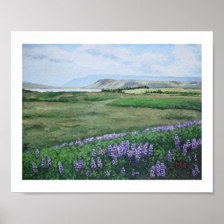 Póster Hermoso paisaje islandés por Pola.B.Alex Art