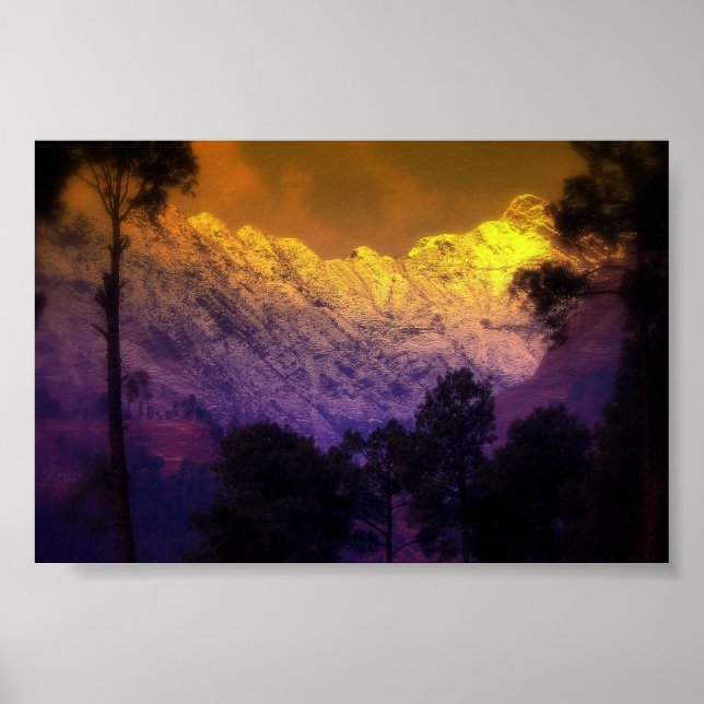 Póster Hermoso paraíso (Frente)
