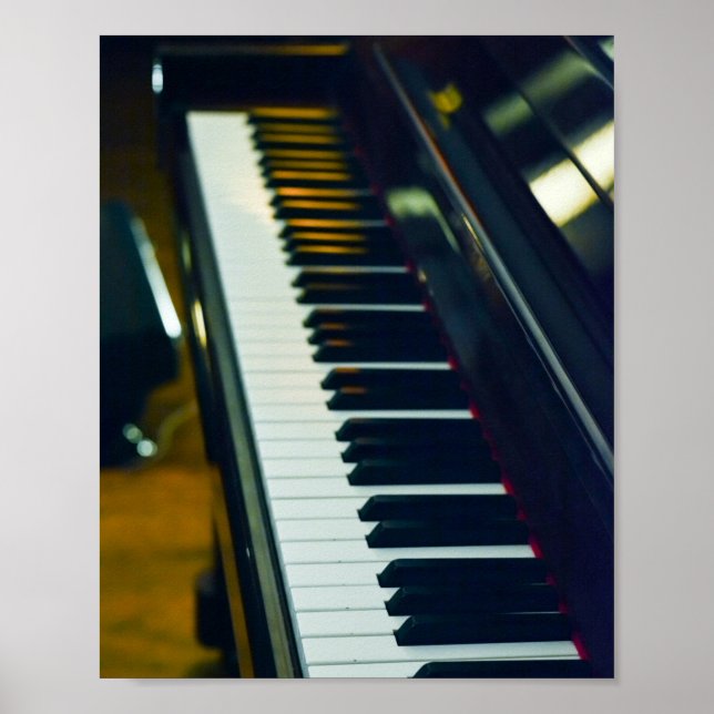 Póster Hermoso piano (Frente)