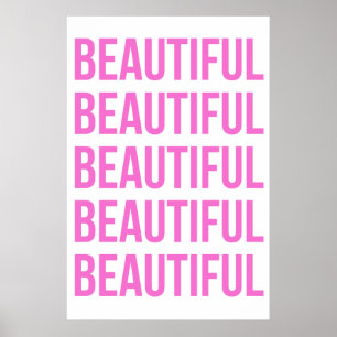 Póster Hermoso Poster
