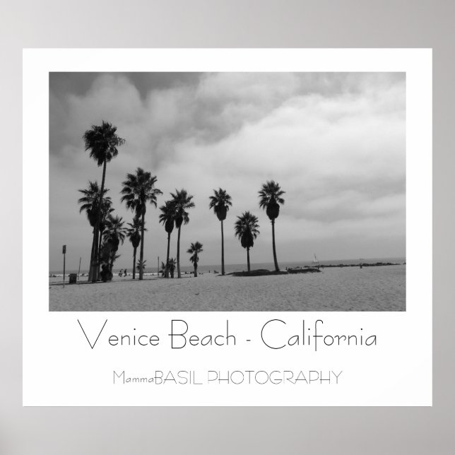 Póster ¡Hermoso Poster de Venice Beach! (Frente)