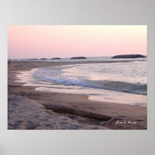 Póster Hermoso Poster del Lago Erie