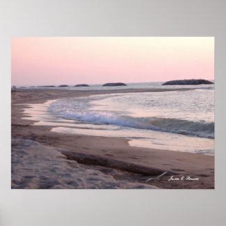 Póster Hermoso Poster del Lago Erie