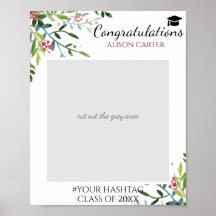 Hermoso Prop para Fotos de Fiesta de Graduación Fl