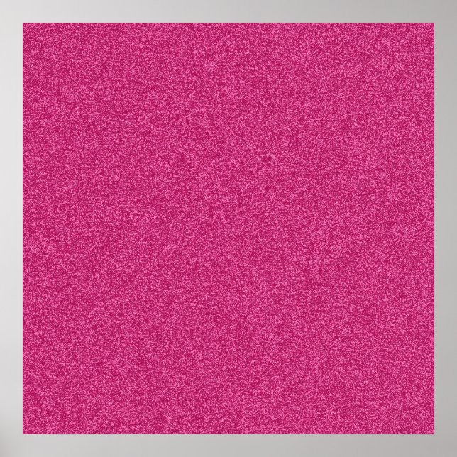Póster Hermoso purpurina de moda, chica sexy y rosa (Frente)