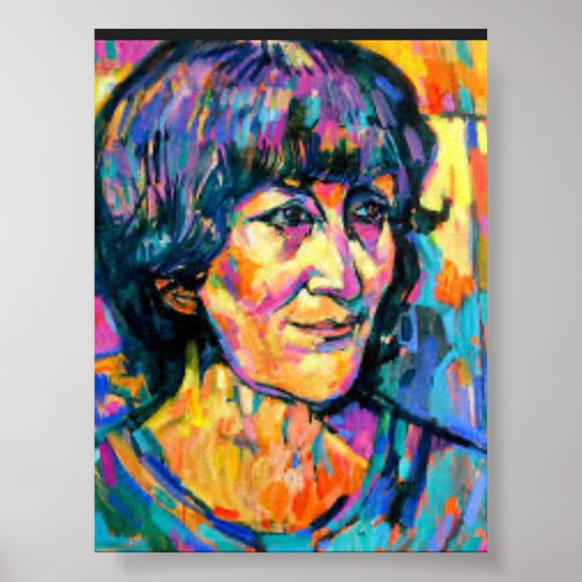 Póster Hermoso retrato (Frente)