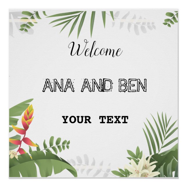 Póster Hermoso verde (Anverso)