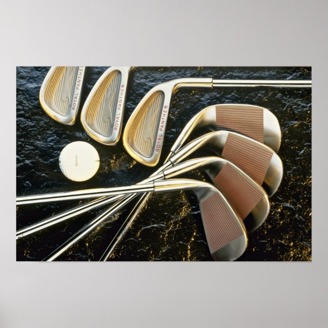 Póster Hermosos clubes de golf (Frente)