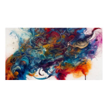 Hermosos colores abstractos Ola de colores